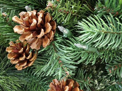 9 Foot Pre-Lit Dual Color LED Garland