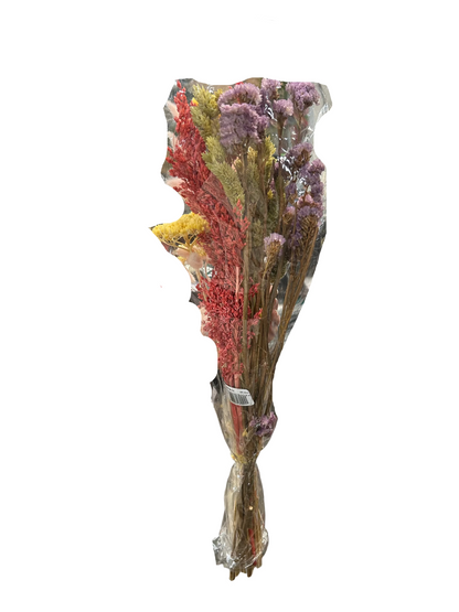 23.5 Inch Pink And Purple Mixed Preserved Bundle
