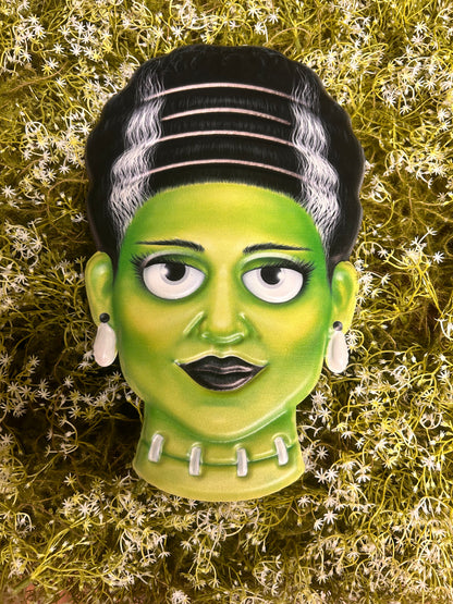 12.5 Mrs. Frankenstein Metal Sign