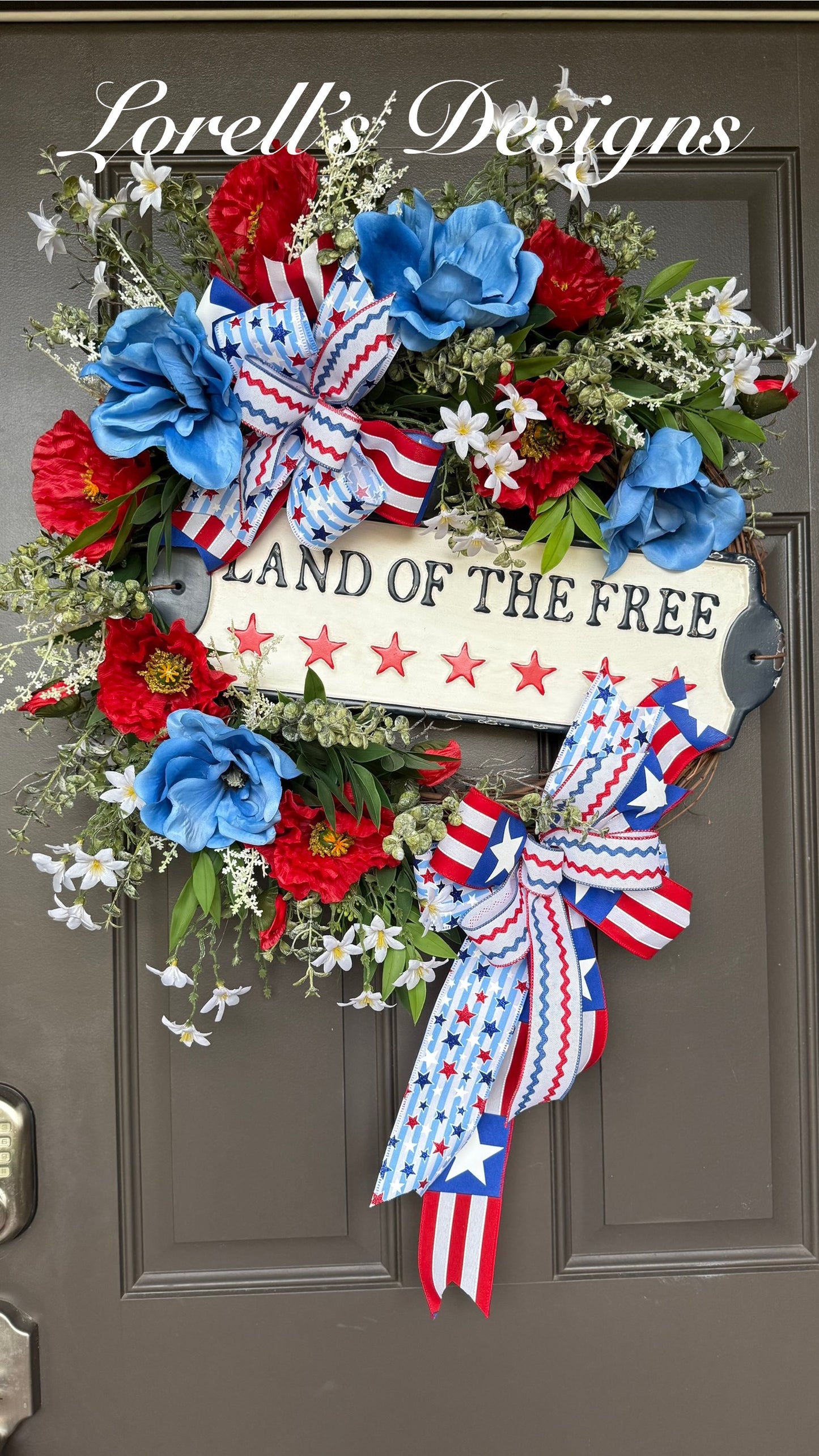 Grapevine Patriotic Kit With Lorell