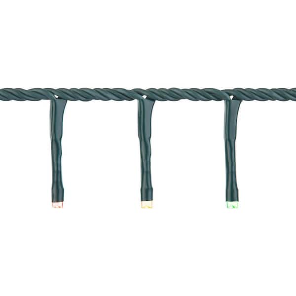 Home Accents 400 Twinkling Warm White To Multi-Colored Micro LED Lights