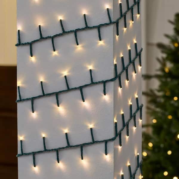 Home Accents 400 Twinkling Warm White To Multi-Colored Micro LED Lights