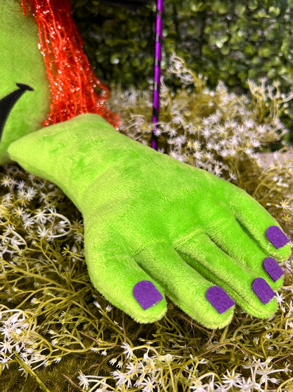 18 Inch Witch With Broom Decor Kit