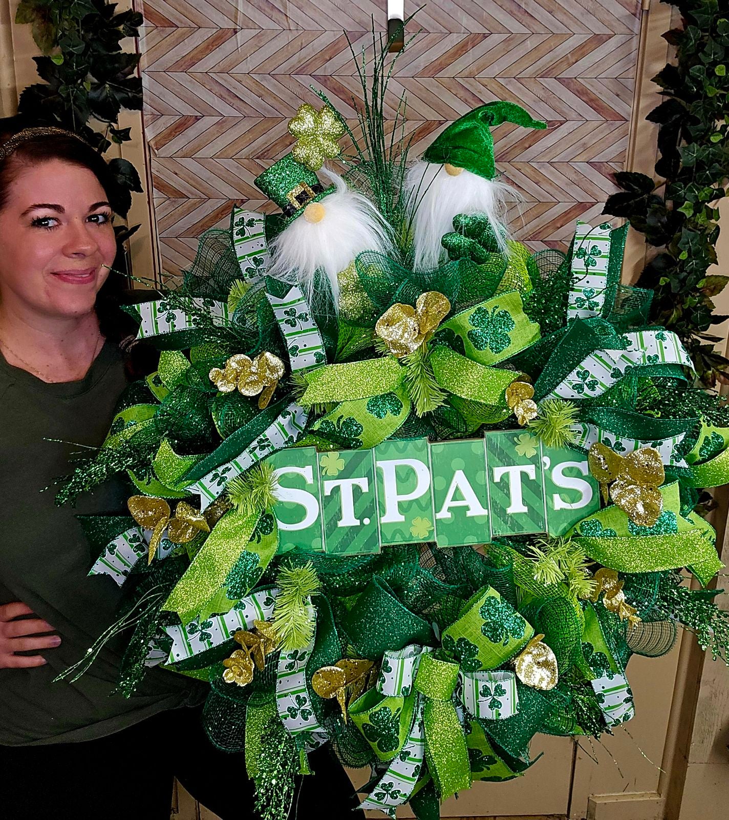 St. Patricks Wreath Kit By Southern Owls