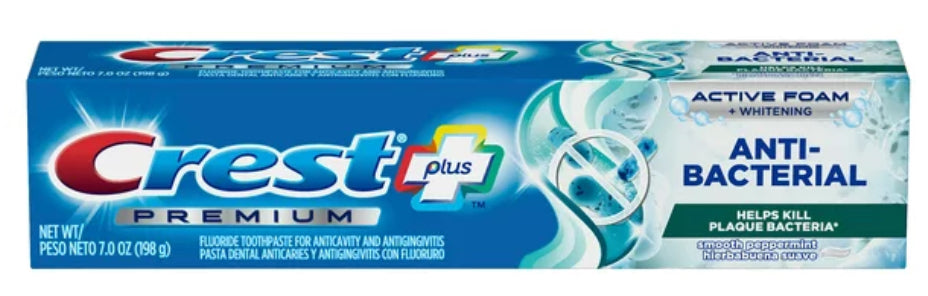 Crest Premium Plus Anti-Bacterial Toothpaste