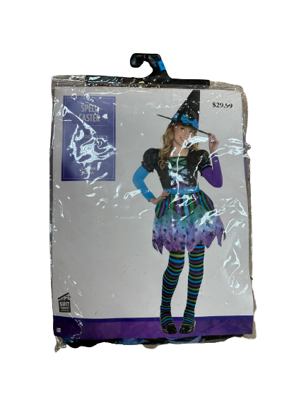 Spell Caster Witch Halloween Costume Kids large