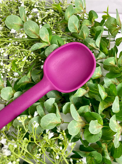 Room Essentials Purple Silicone Spoon