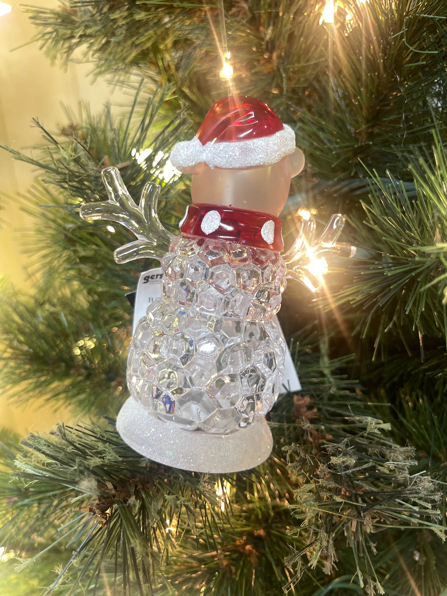 Lighted Acrylic Holiday Character Snowman 4 Styles