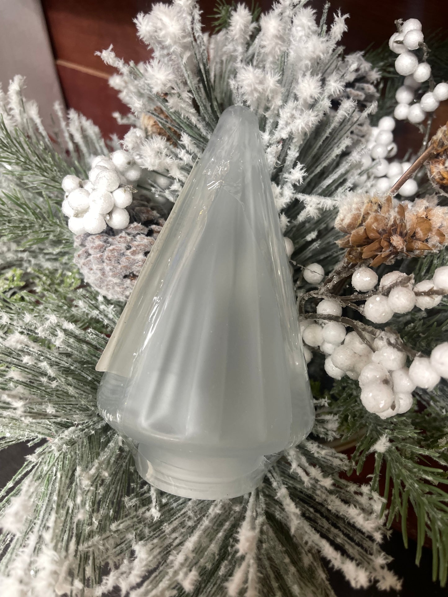Small Frosted Glass Tree