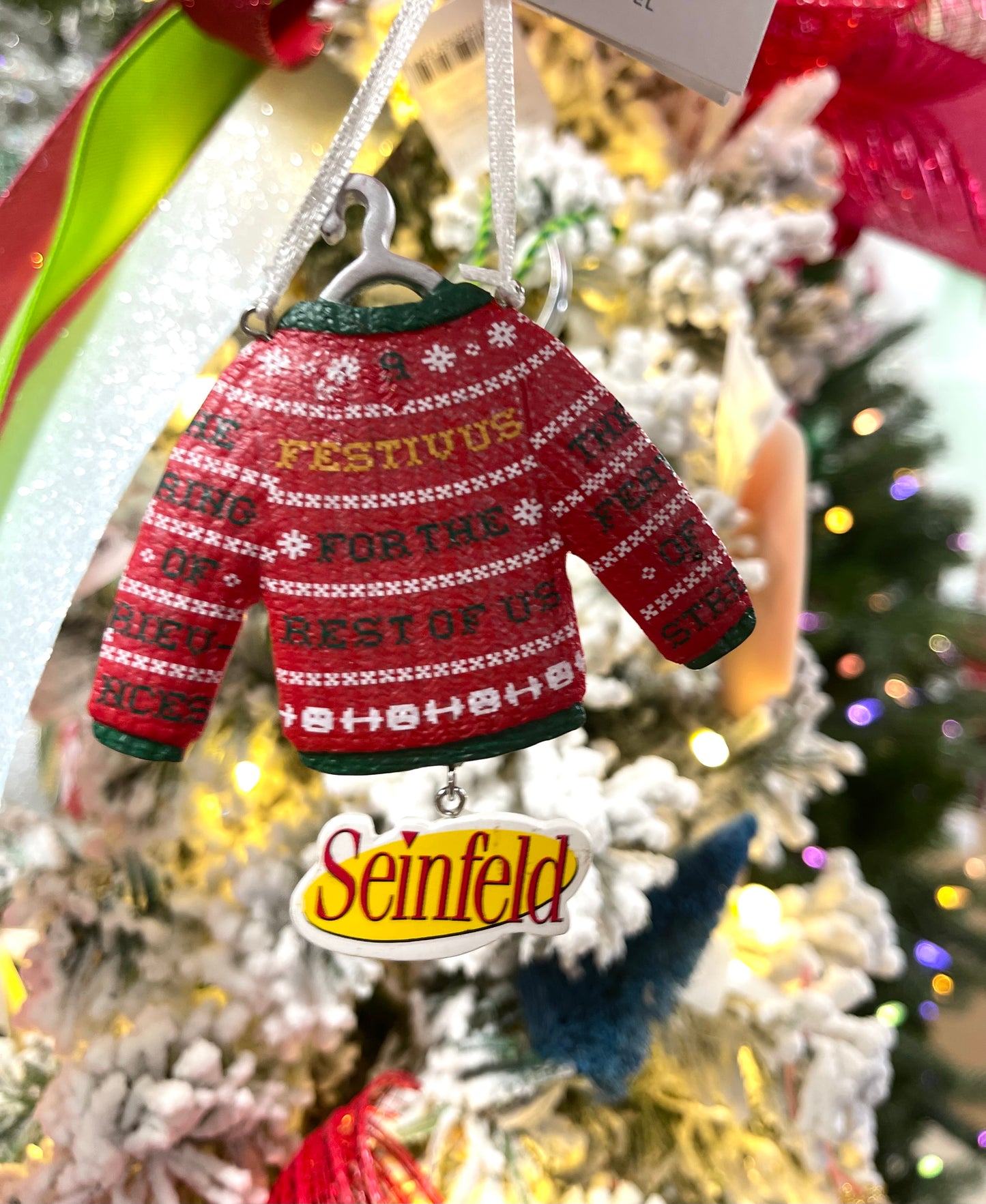 Seinfield Festivus Sweater Ornament