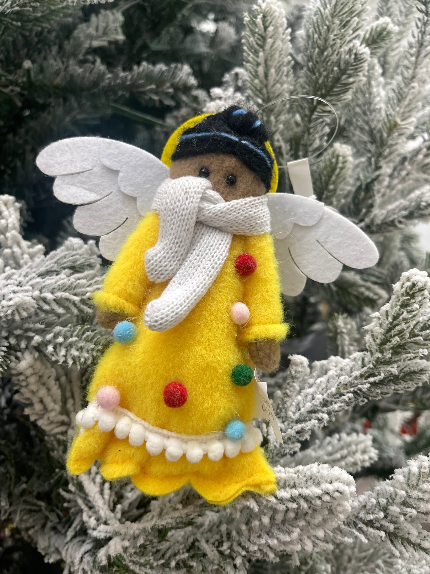 Wondershop Plush Angel Christmas Ornament