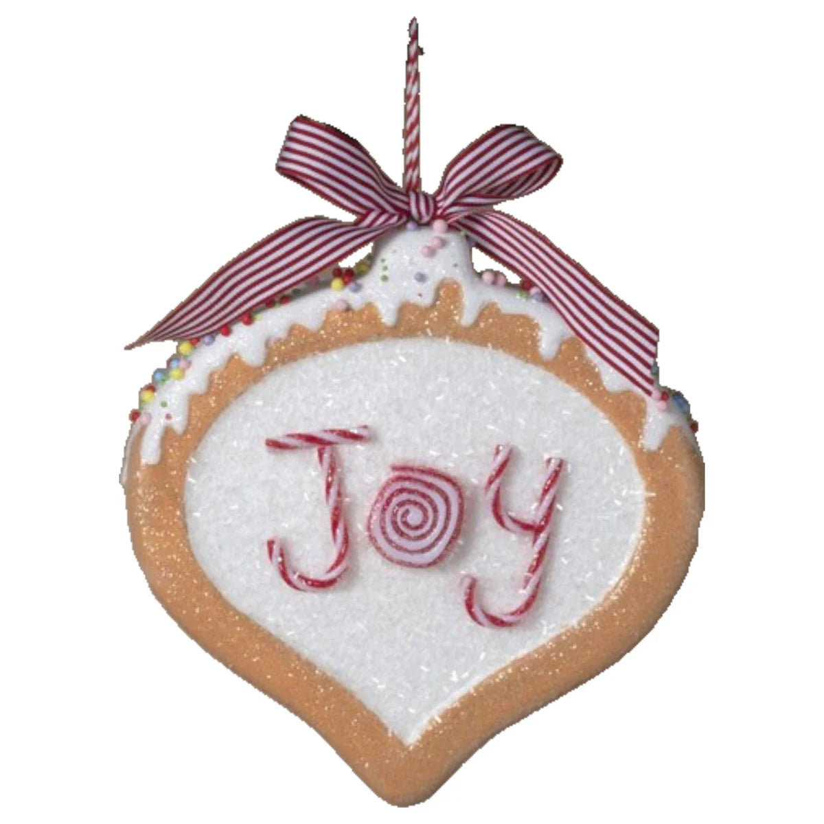 9.25 Inch Holiday Gingerbread Ornament Three Styles