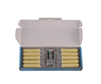 4 Inch LED Clip On Candles With Remote