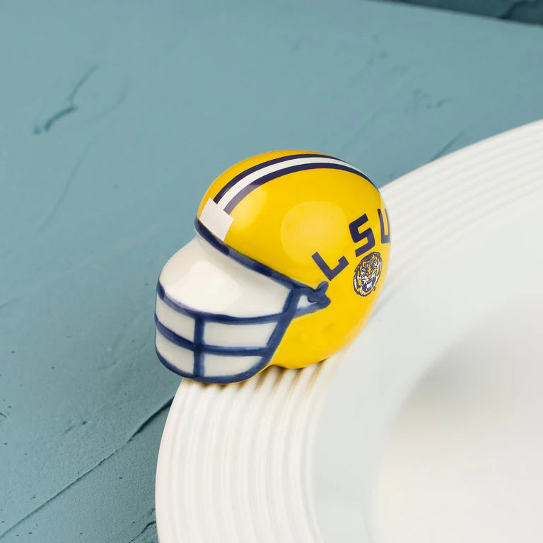 Nora Fleming LSU Helmet Mini