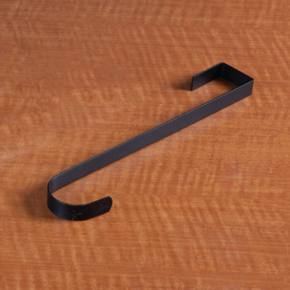 12 Inch Black Wreath Door Hangers Two Pack