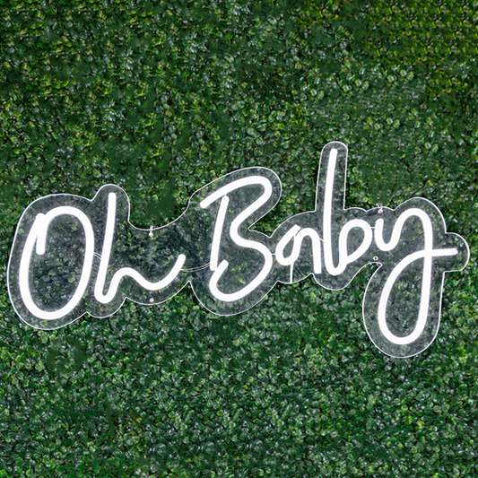 Oh Baby Neon Light Sign