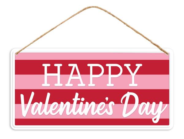 12 Inch Happy Valentines Day Tin Sign