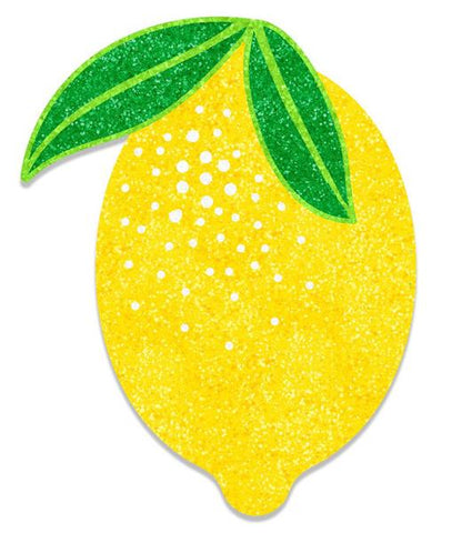 Yellow Glittered Eva Lemon