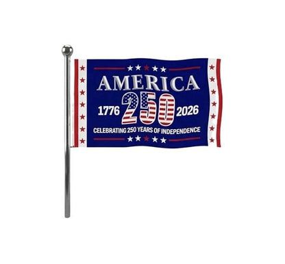 3 Foot By 5 Foot 250 Years Of Independence American Flag