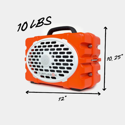 Generation 3 Orange Turtlebox Speaker