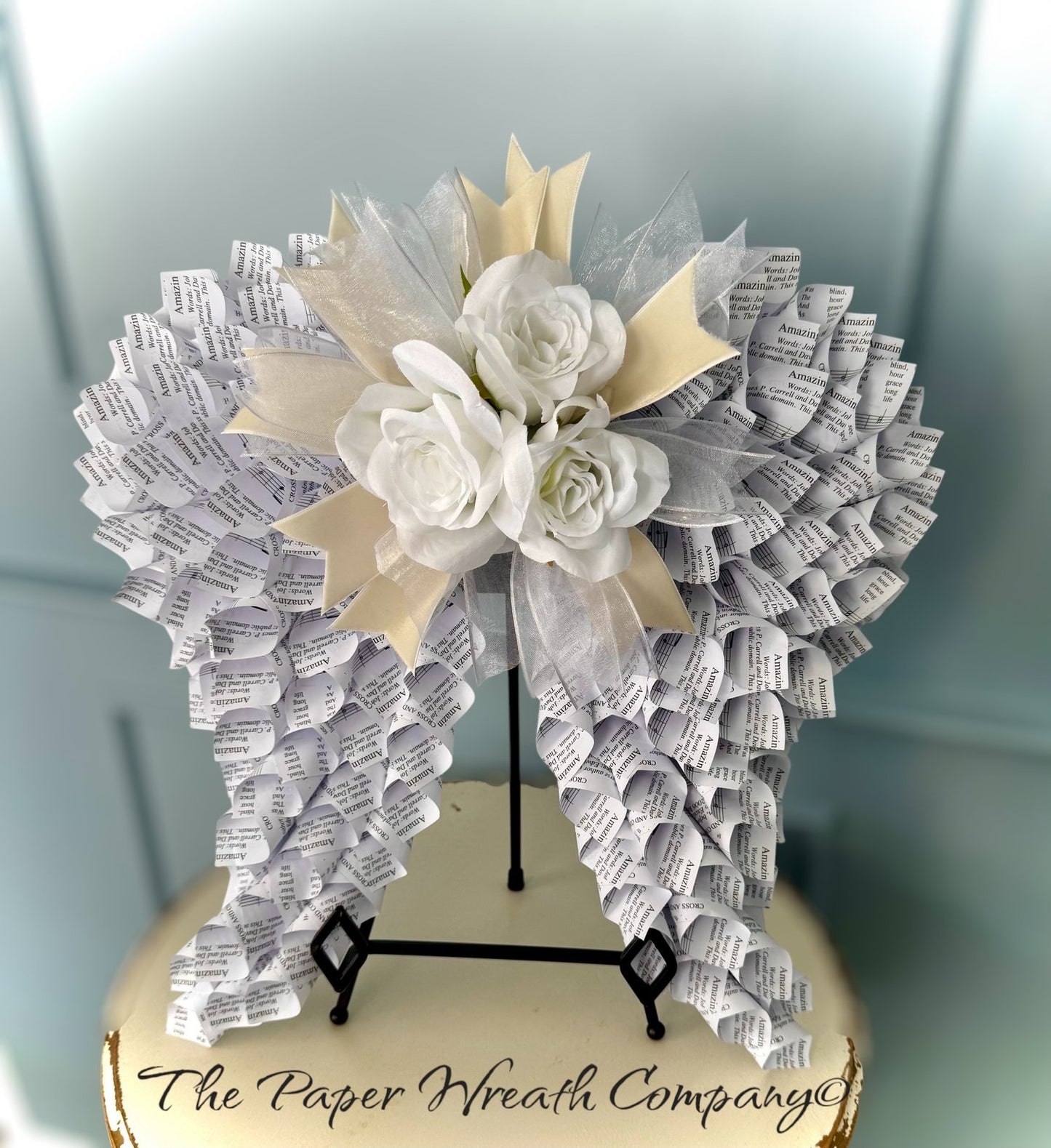 12 Inch By 12 Inch Paper Angel Wings