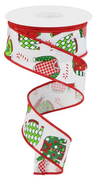 1.5 Inch By 10 Yard Ugly Christmas Sweaters Ribbon