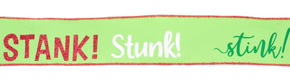 2.5 Inch By 10 Yard Stink Stank Stunk Ribbon