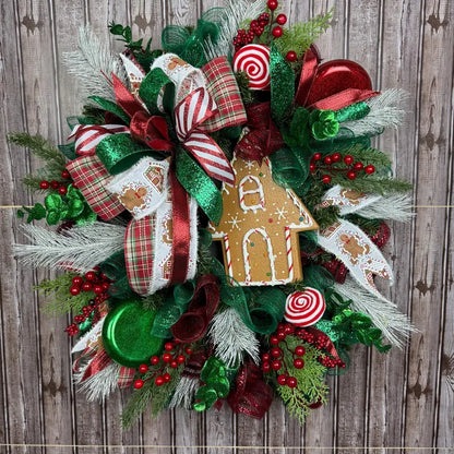 Gingerbread Wreath Kit By Sweet Girl Design Co