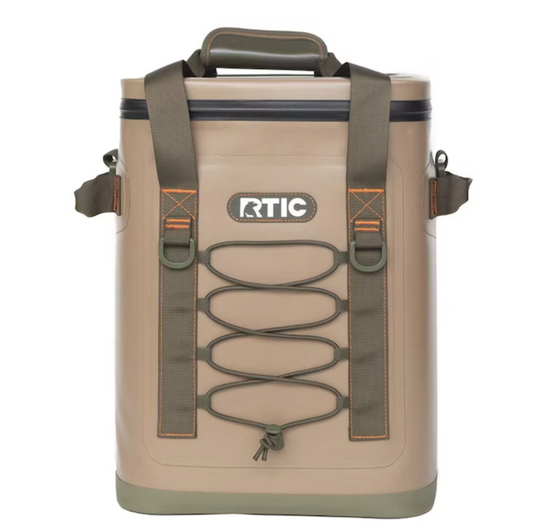RTIC Tan 20 Can Backpack Cooler