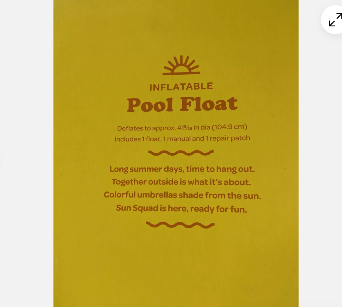 Sun Squad Flamingo Pool Float