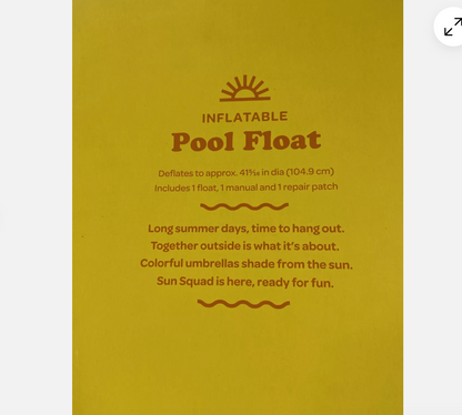 Sun Squad Flamingo Pool Float