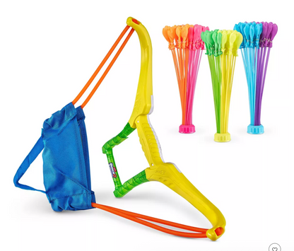 Bunch O Balloons Tropical Party Slingshot & 100+ Rapid-Filling Self-Sealing Water Balloons
