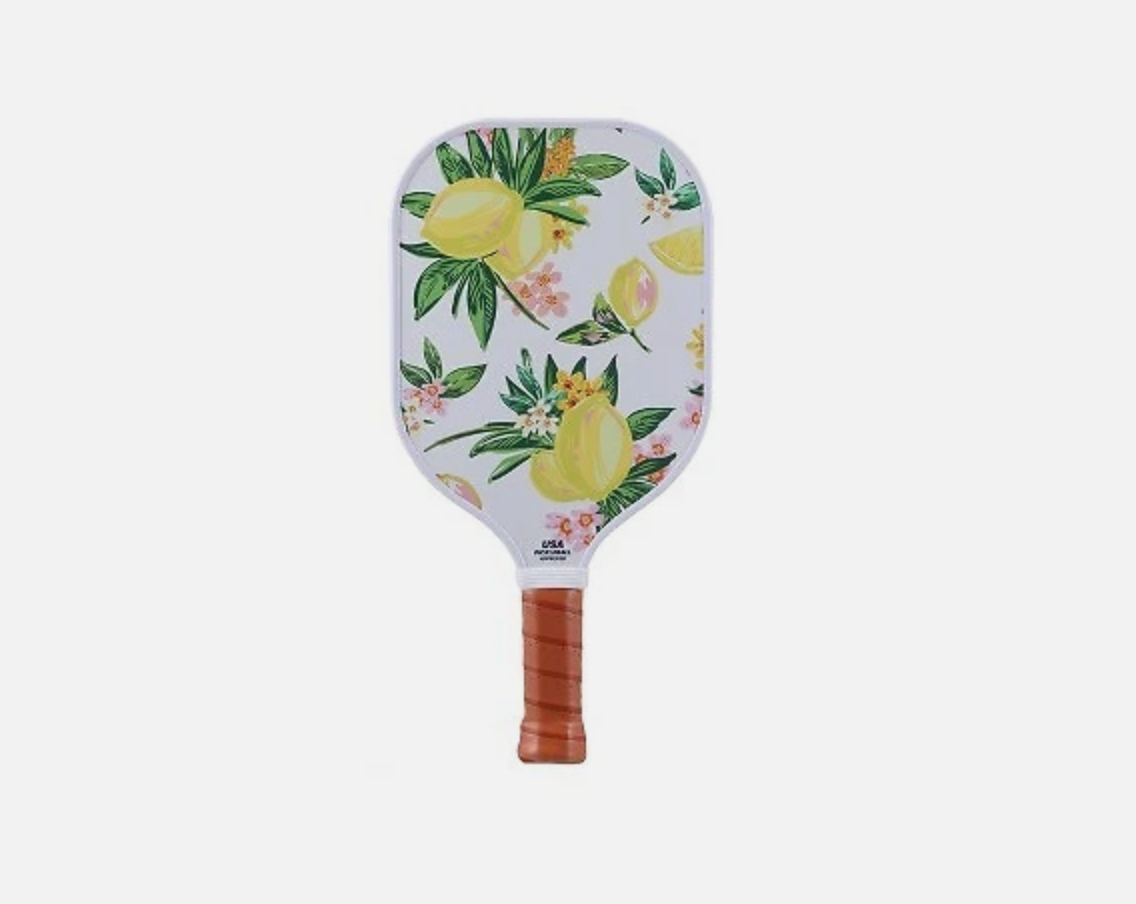 Sakar Pickleball Paddle Lemon Pink Dash