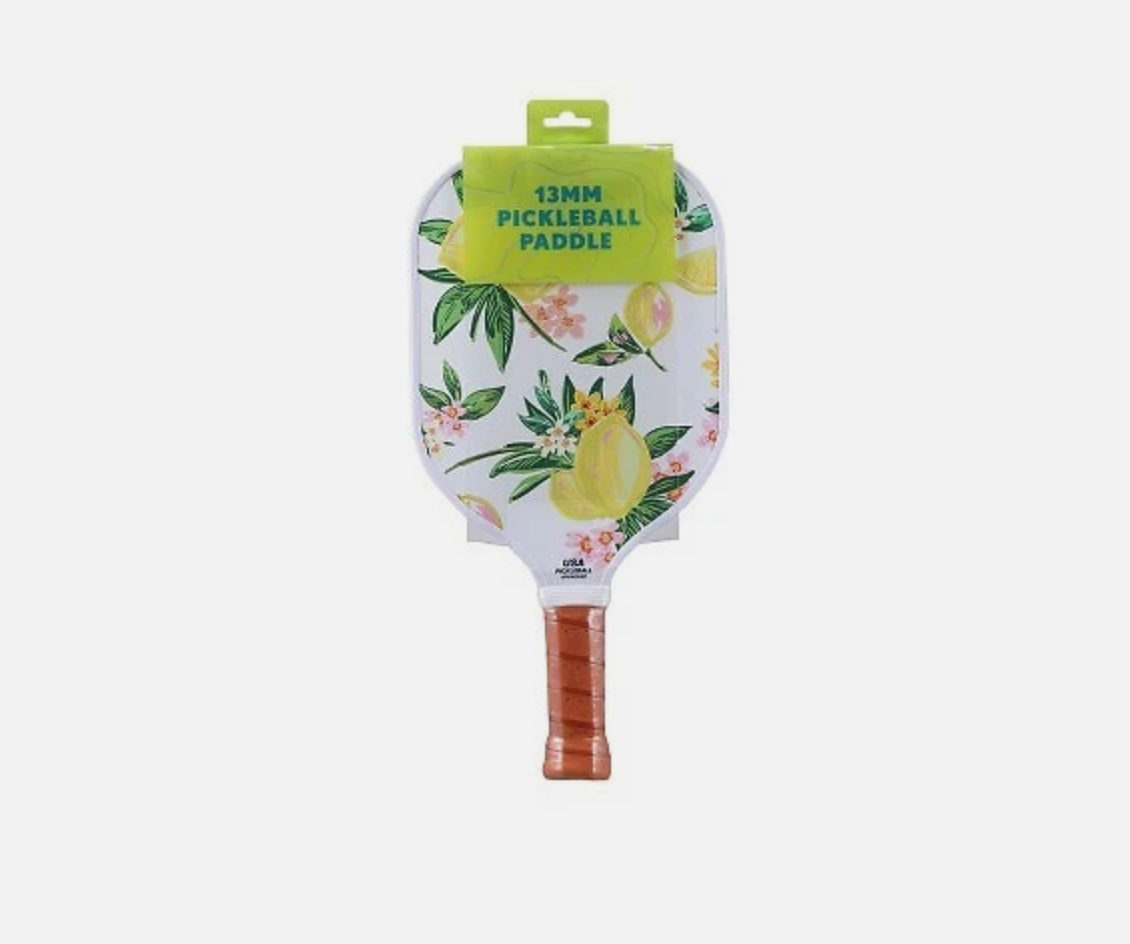 Sakar Pickleball Paddle Lemon Pink Dash