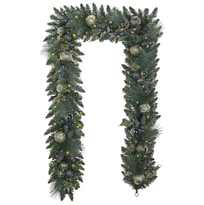 Costco 9 Foot Decorated Pre-Lit Twinkle Garland