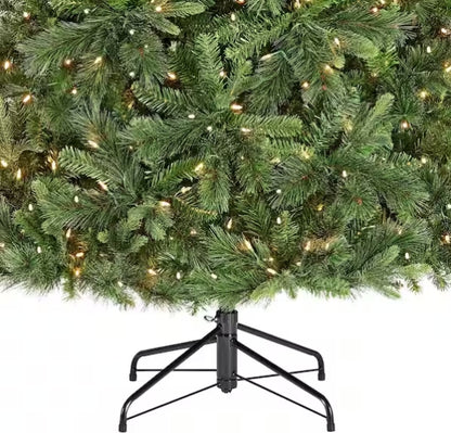 Home Accents Holiday 7.5 Foot Forest Pine LED Pine-Lit Tree Open Box