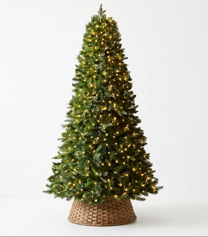 Home Accents Holiday 7.5 Foot Forest Pine LED Pine-Lit Tree Open Box