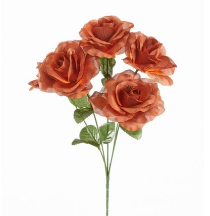 15 Inch Brown Rose Bush