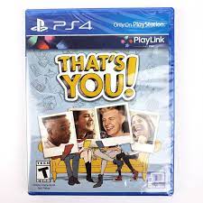 That's You Playstation 4 Game