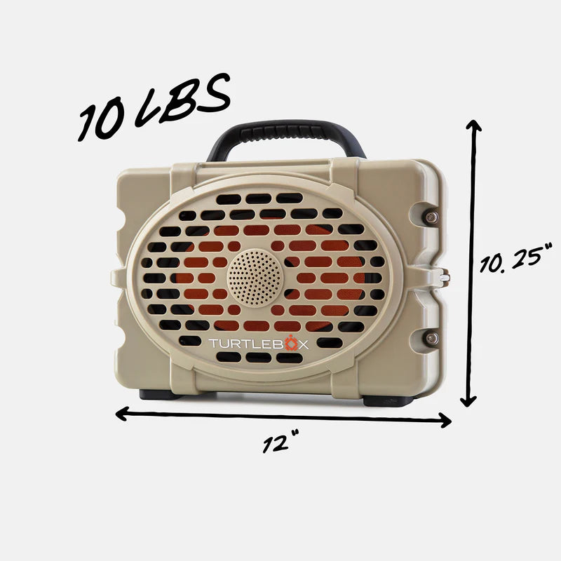 Generation 3 Tan Turtlebox Speaker