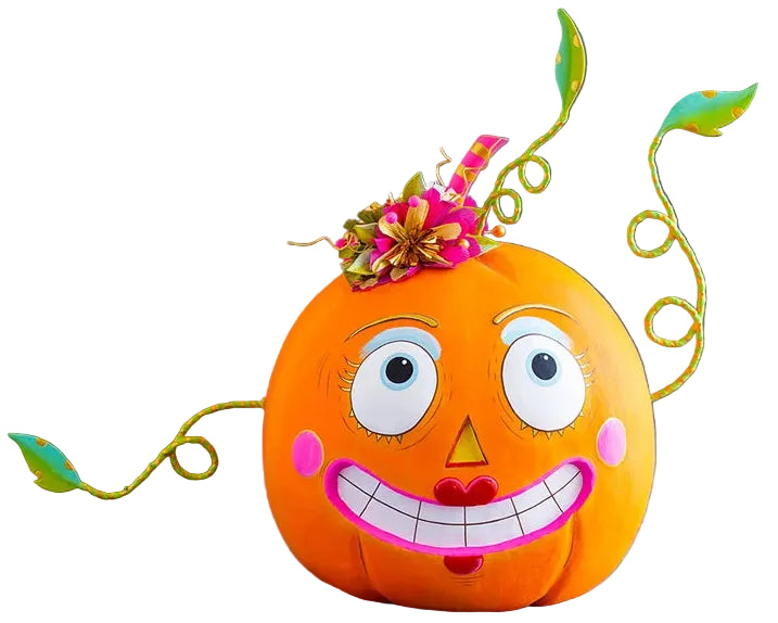 Bumpkin Betty Decorative Pumpkin