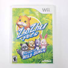 Wii Zhu Zhu Pets Featuring The Wild Bunch Game