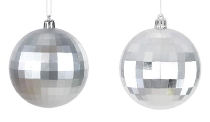 4 Inch Disco Ball Ornament Two Styles