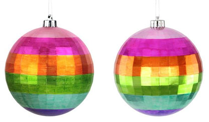 6 Inch Colorful Disco Ball Ornament