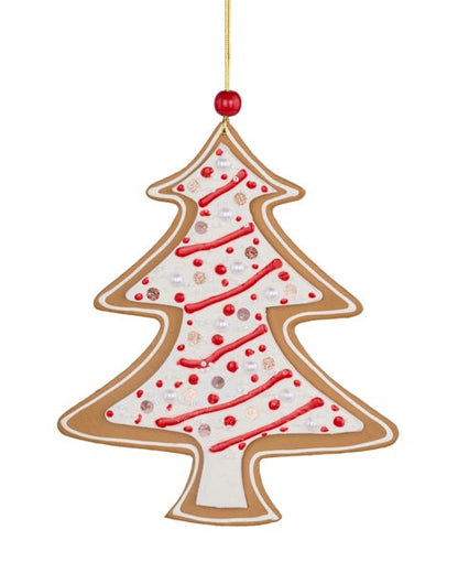 8 Inch Gingerbread Tree Ornament