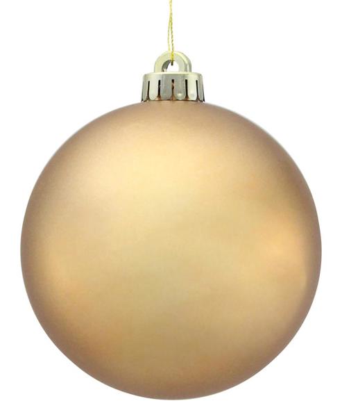 5 Inch Sable Smooth Ornament Ball