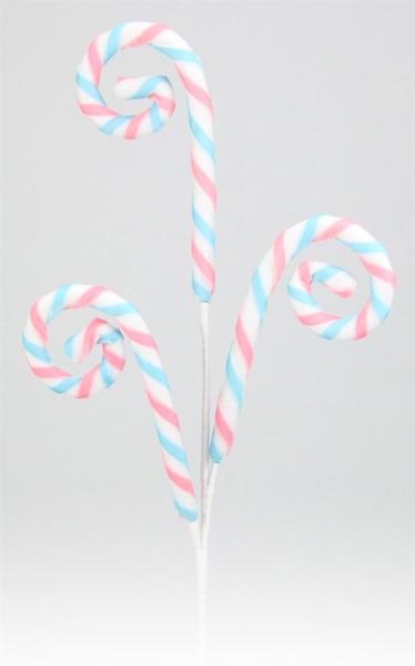 29 Inch Pastel Candy Cane Spray