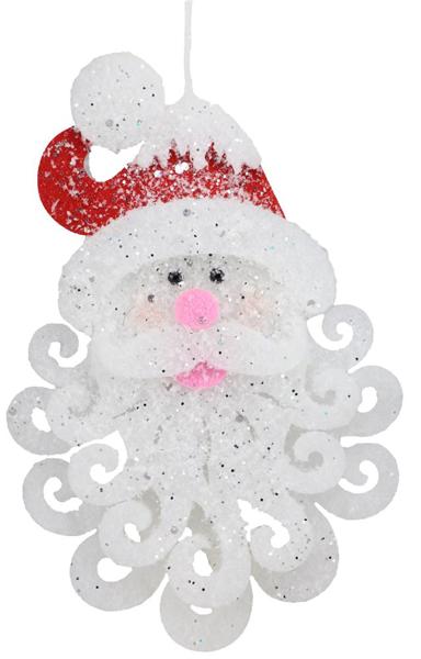 8.75 Inch Foam Santa Head