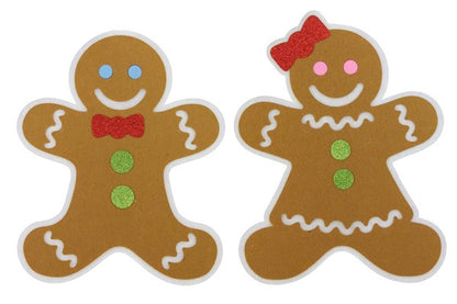 7 Inch Foam Gingerbread Ornament Two Styles