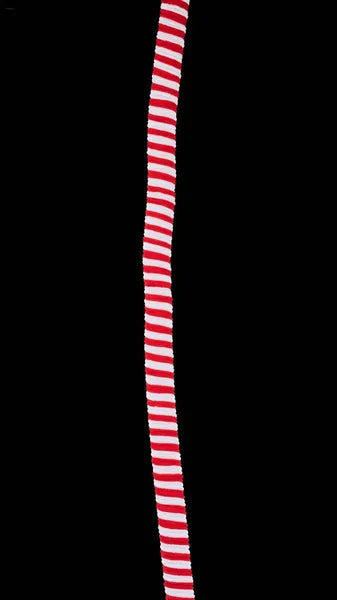 47 Inch Red And White Velvet Foam Peppermint Stick